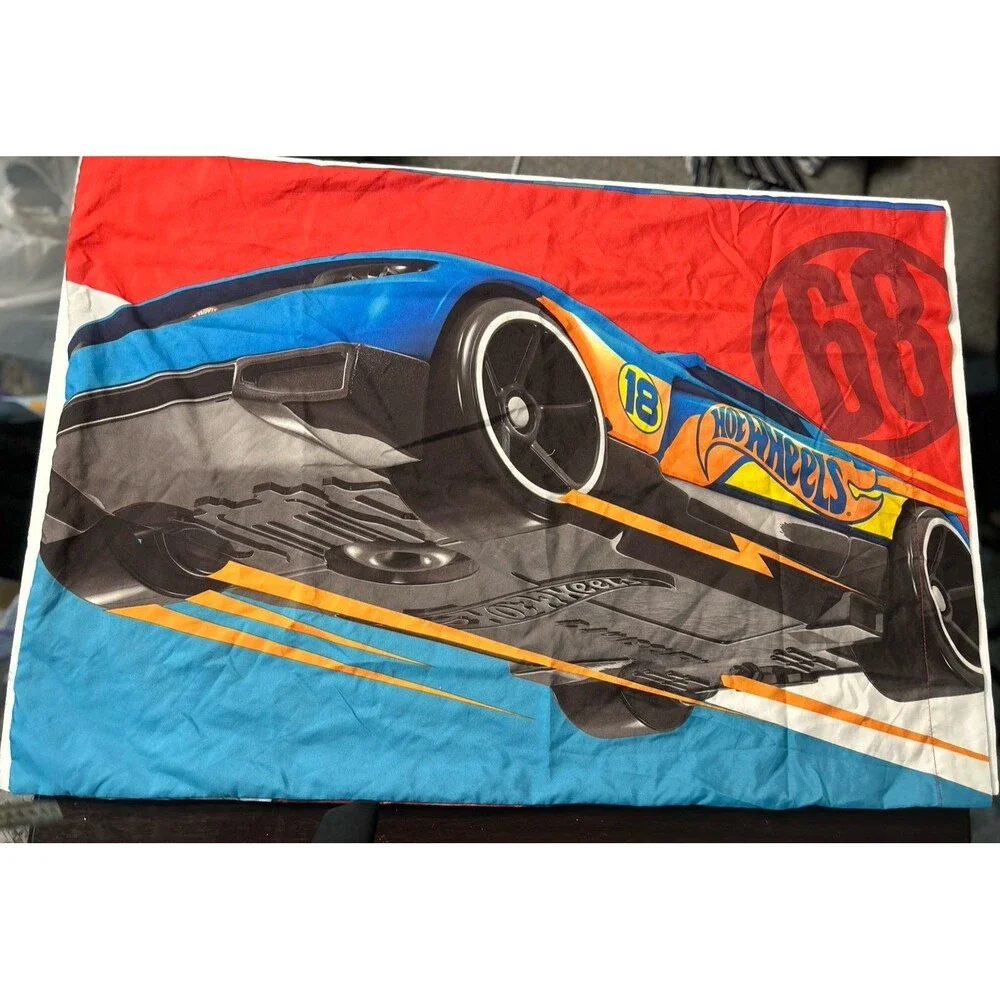 Hot Wheels Pillow Case